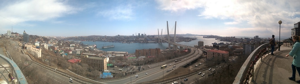 Предпросмотр Панорама Владивостока с видовой площадки